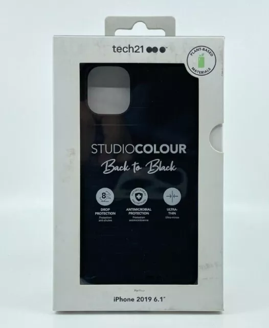 Tech21 Apple iPhone 11 (6.1") Studio Colour Case - Back to Black