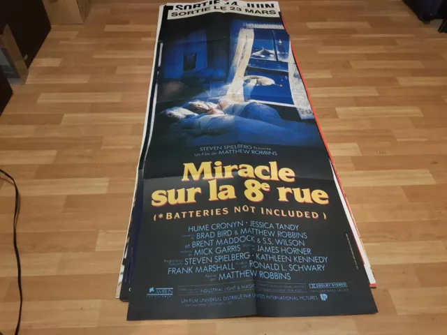 Affiche cinema 60x160 MIRACLE SUR LA 8ème RUE