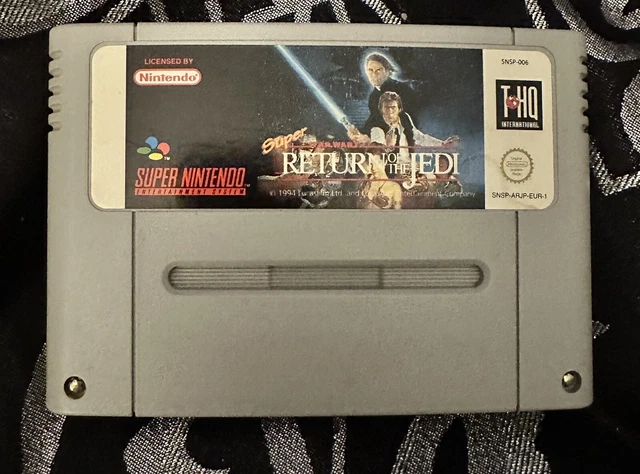 Super Star Wars Return Of The Jedi SNES Super Nintendo Game