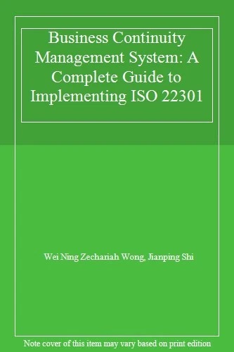 BUSINESS CONTINUITY MANAGEMENT System: A Complete Guide to Imple £19.45 ...