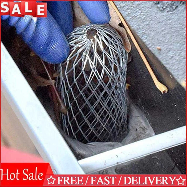 4 pz coperchi filtro scarico tubi rete filo tetto in acciaio inox