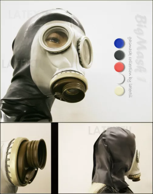 ☑️ LATEXTIL ☑️ - Latexmaske "BIG MASK 1" - latex mask rubber - NEU / NEW