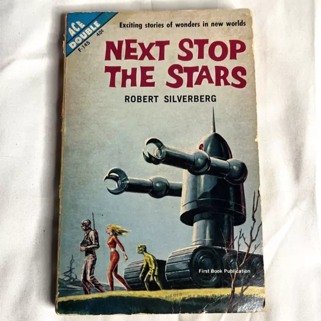 Robert Silverberg Ace Double Science Fiction Next Stop Seed Earth Paperback 1962