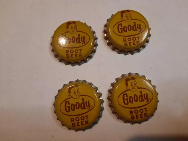 VINTAGE GOODY ROOT BEER CORK BOTTLE CAP UNUSED NEAR MINT NOS (1 each)