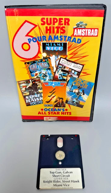 Rare !!! IMAGINE ARCADE'S HITS : 6 Jeux Mythiques sur AMSTRAD CPC 6128