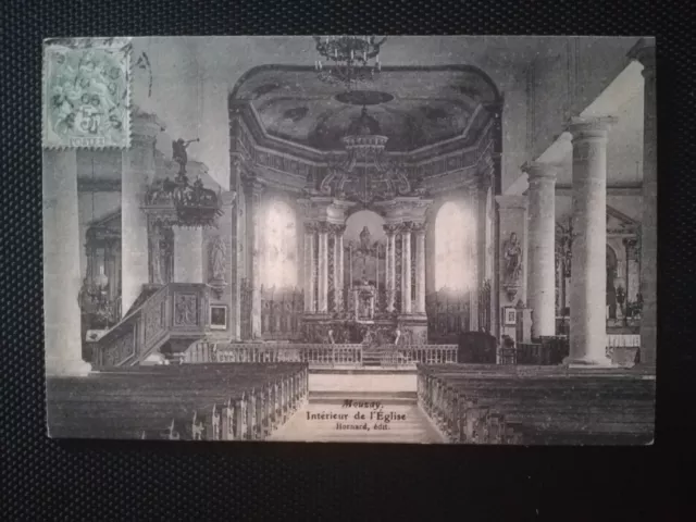 CPA 55 MOUZAY - Intérieur de l'Eglise