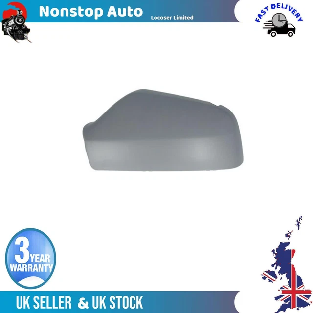 Robust Car Parts Left Side Wing Mirror Cover For Vauxhall/Opel Astra H (2004-2009) - Black