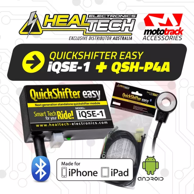 Healtech Electronics QuickShifter Easy iQSE-1 and QSH-P4A Harness