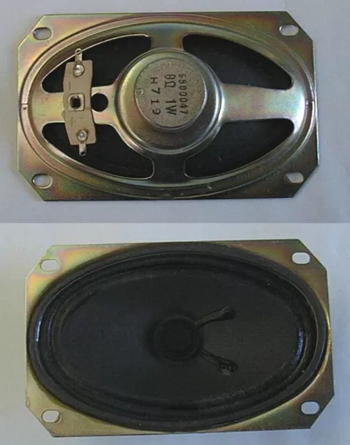 Radio TSF un haut-parleur elliptique 8 ohms 1 W  105x65 mm 