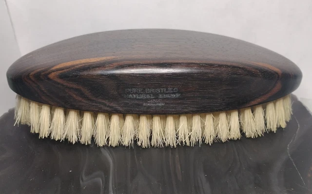 Royal Trademark Pure Bristles Natural Ebony Japan Sterilized Clothing Brush Hat