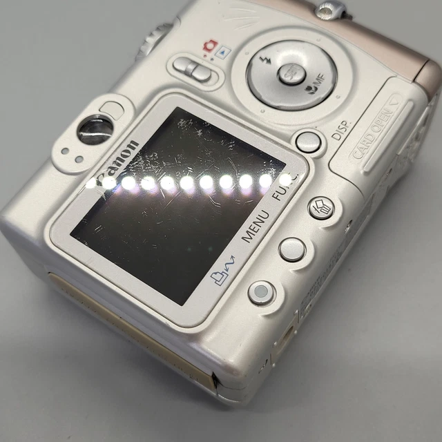 Canon PowerShot A510 3,2 megapixel fotocamera digitale compatta argento testato 17