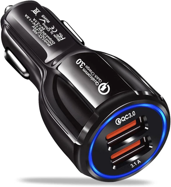Versatile Caricabatteria Auto Con 3 USB Porte for Veloce E
