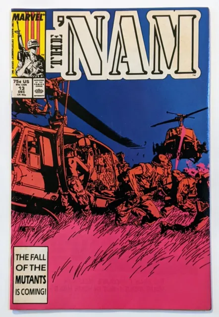 THE 'NAM 13 Marvel Comic 1987 Copper Age
