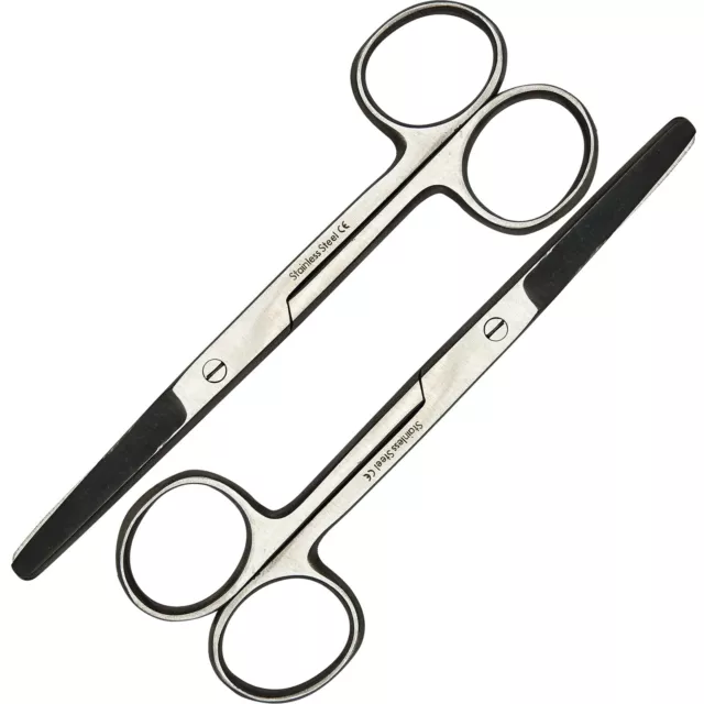 Surgimax First Aid Paramedic Surgical Medical Dressing Scissors Blunt Blunt x2