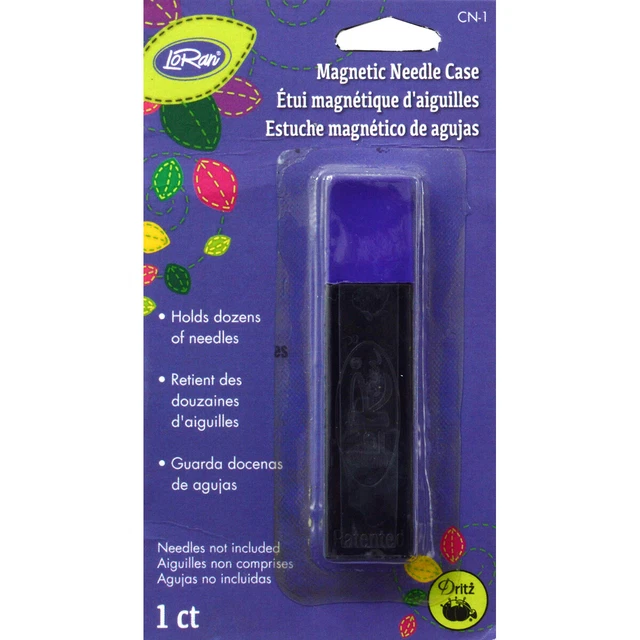 Estuche con aguja magnética LoRan -, CN1, paquete de 3