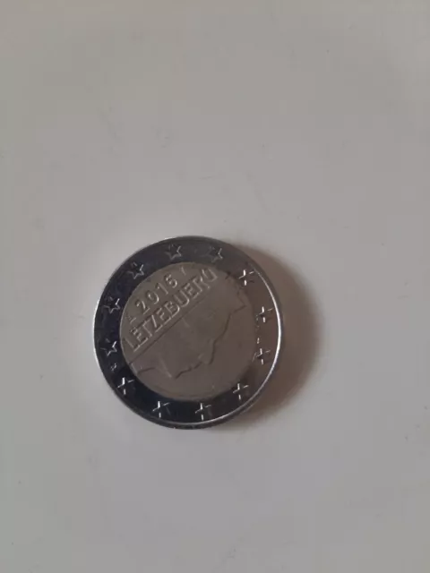 Pièce De 2 Euros Luxembourg