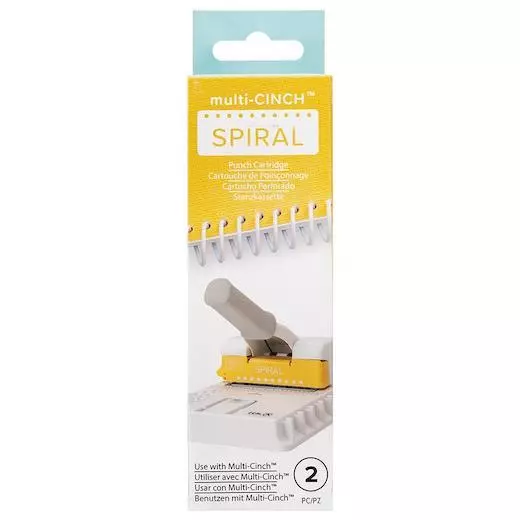 We R Memory Keepers Multi Cinch Cartridge - Spiral Punch - 3:1