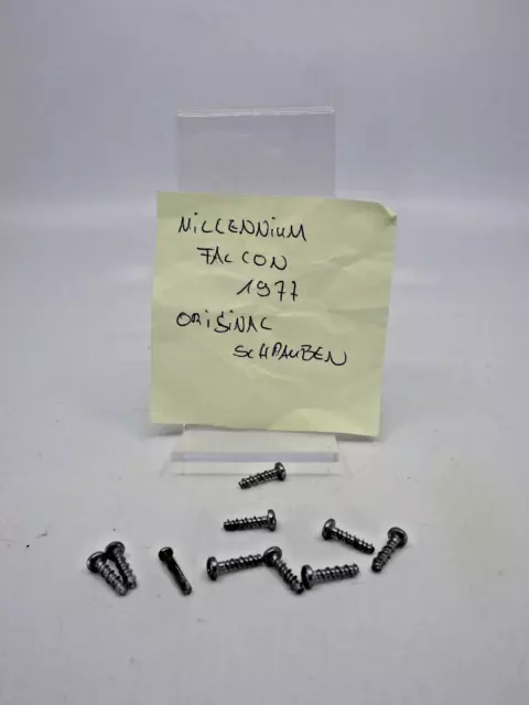 10 x viti originali - Millennium Falcon 1977 - pezzi di ricambio vintage Star Wars