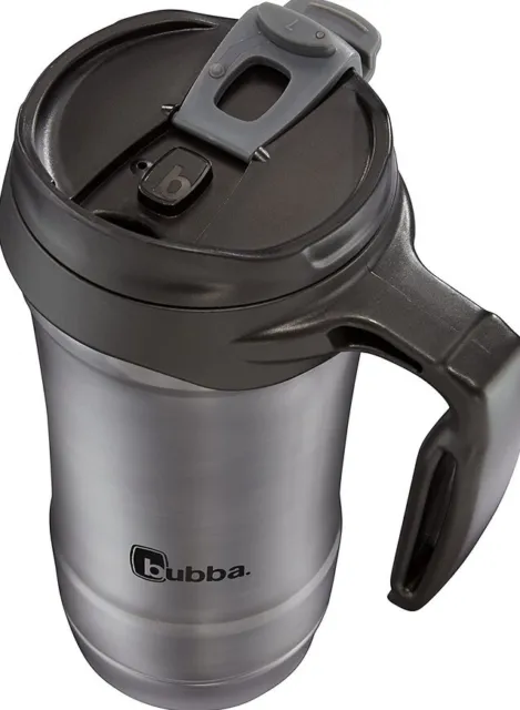 Bubba Insulated Travel Mug Hot Cold Coffee Tumbler Stainless Steel With Handle 3