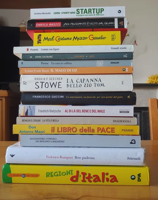 Lotto 15 Libri Vari (Info In Descrizione)