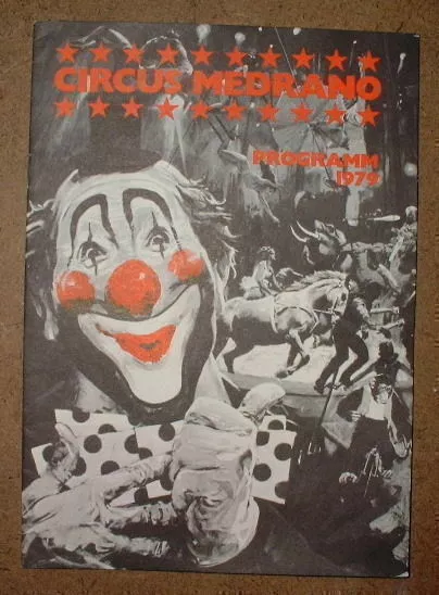 Programme Cirque/Circus Program 1979 Suisse - Medrano