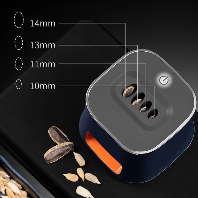 SUNFLOWER SEED SPLITTER Skidproof USB Automatic Seeds Sheller Kitchen