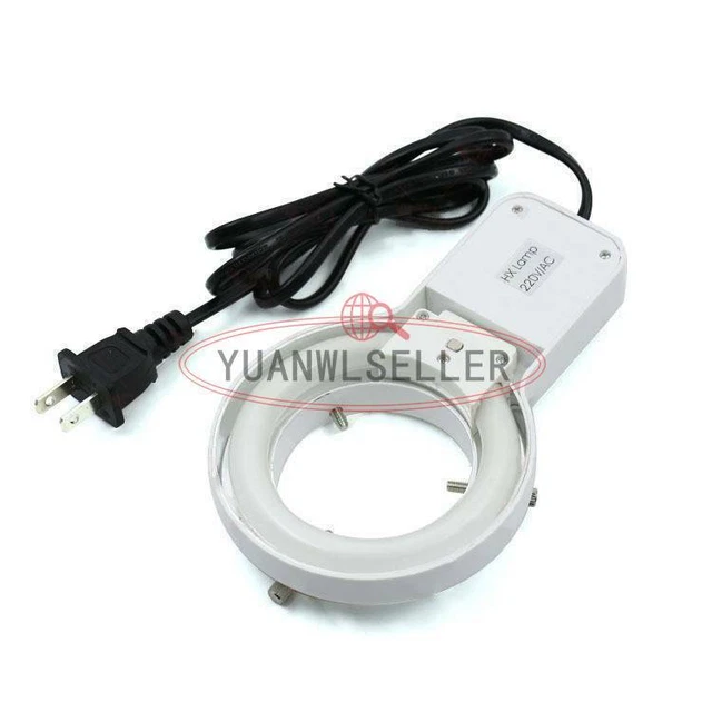 Ring Light Fluorescent For Microscope 8W 60Mm Inside Diameter White 110/220V