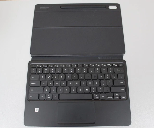 Samsung Tablet Book Cover Keyboard for Samsung Galaxy Tab S7+ PLUS - Black