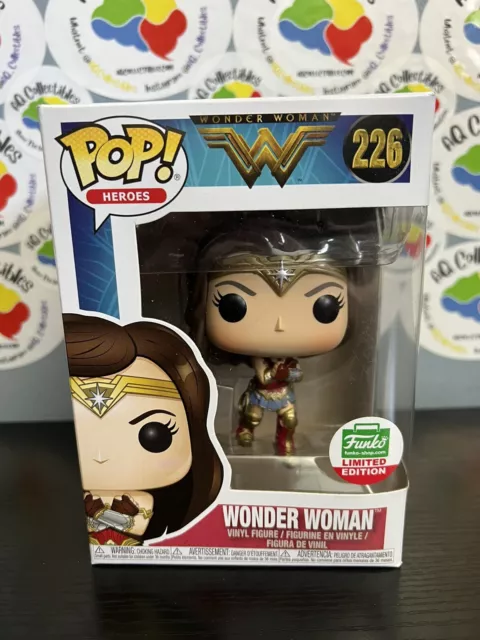 Funko Pop Heroes-  Wonder Woman #226 Shop Exclusive Vinyl Figure DC Comics