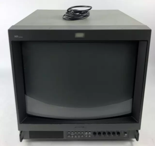Vintage Sony Trinitron Pvm M U Crt Color Video Monitor Retro Gaming Look Picclick