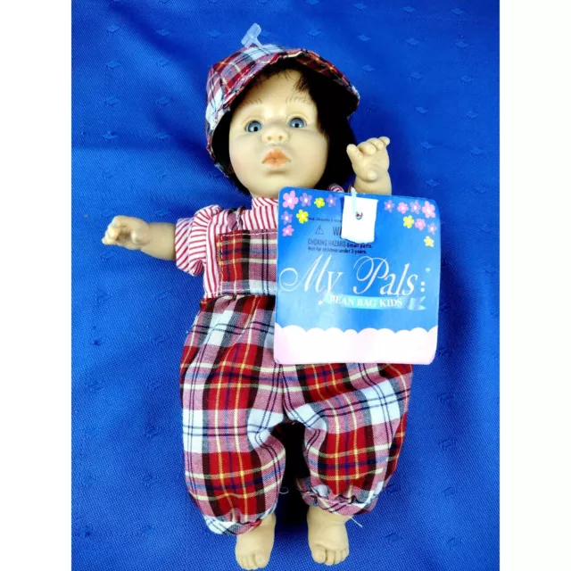 Gi-Go Bean Bag Kids My Pals Baby Doll Pouty Expression 90s 95903 Vintage