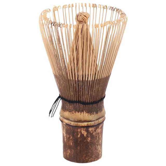 Frusta Per Matcha In Bambù Artigianale Giapponese Chasen Con Cucchiaio: Set Da 2 Pezzi Fatto A Mano