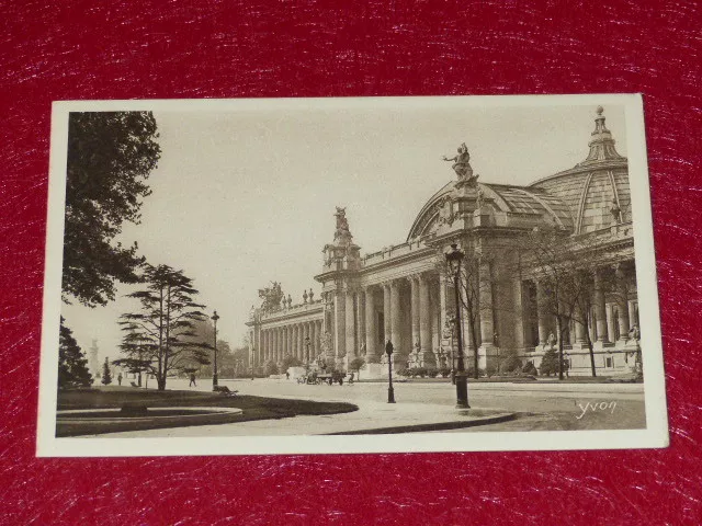 YVON - PARIS EN FLANANT...Le Grand Palais 1919 Hélio 1st series - 5 CPA