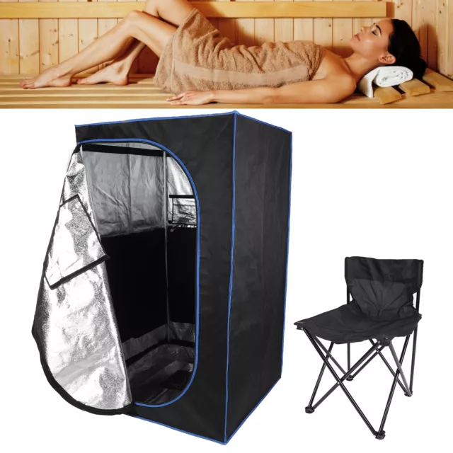 Infrarouge Grande Taille Salle Sauna Pliable Vapeur Thérapie De La Peau Spa SFD