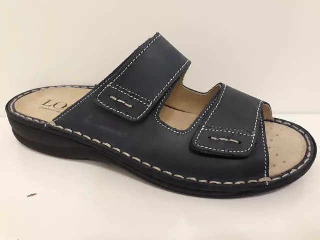 SCHOLL CIABATTE UOMO TYMEG 2 fasce con strappo NERO plantare
