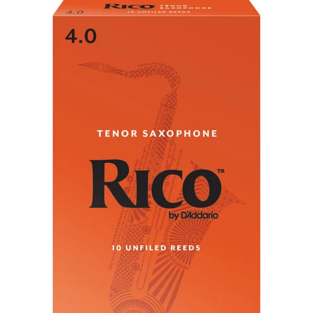 D'Addario RKA1040 - Anches saxophone ténor, force 4 , boîte de 10
