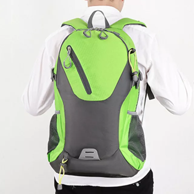 Cymwer 40L Reiserucksack Gro?volumiger Polyester-Radrucksack mit reflektierendem