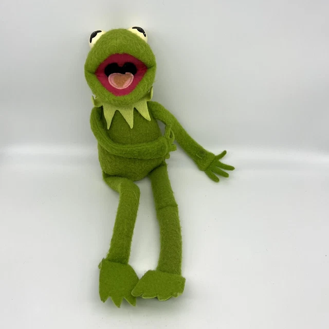 Fisher Price #850 Kermit the Frog 18" Stuffed Plush Doll Jim Henson Vintage 1976