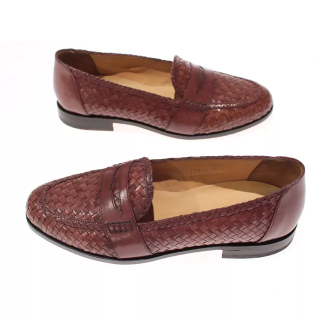 Nettleton NWB Loafer Dress Shoes Size 9 US D Penny In Brown Key West 3