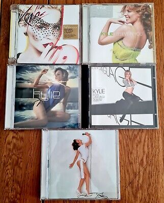 Job lot bundle of Kylie Minogue CDs