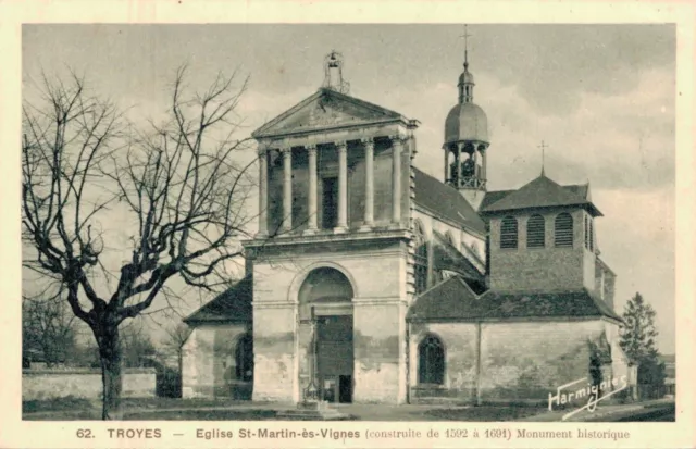 C.P.A /DÉPARTEMENT DU 10 AUBE / Troyes Eglise st martin les vignes