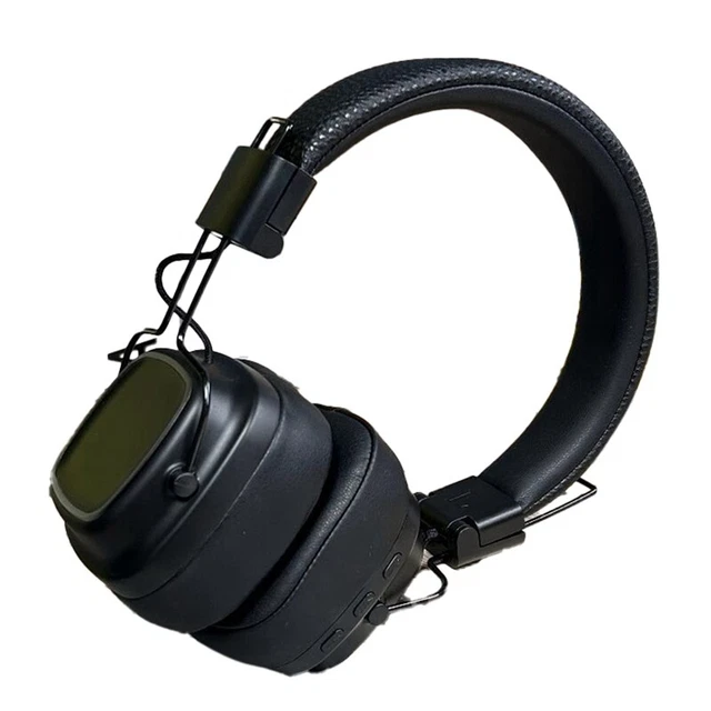 Casque Marshall Major IV Bluetooth, Noir, Sans Fil, Batterie Rechargeable