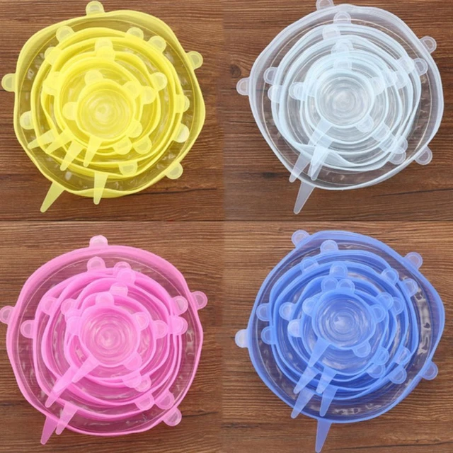 Gadget barattolo in scatola tappo ciotola per manutenzione fresca coperchi in silicone coperchio microonde