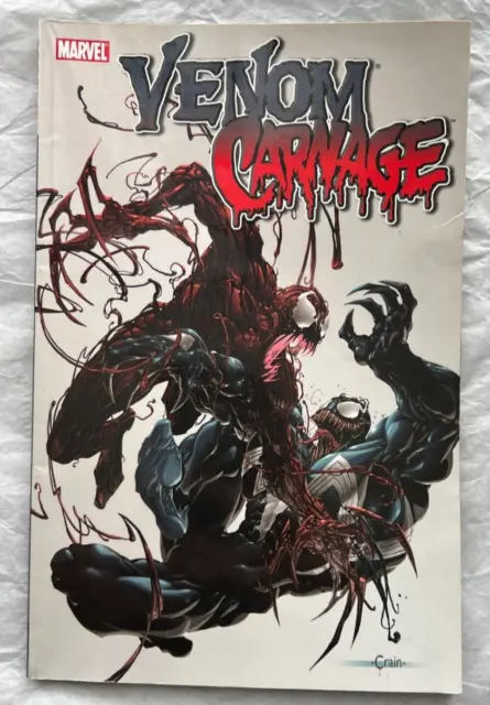 Venom Vs. Carnage TPB Marvel Graphic Novel- Crain Milligan