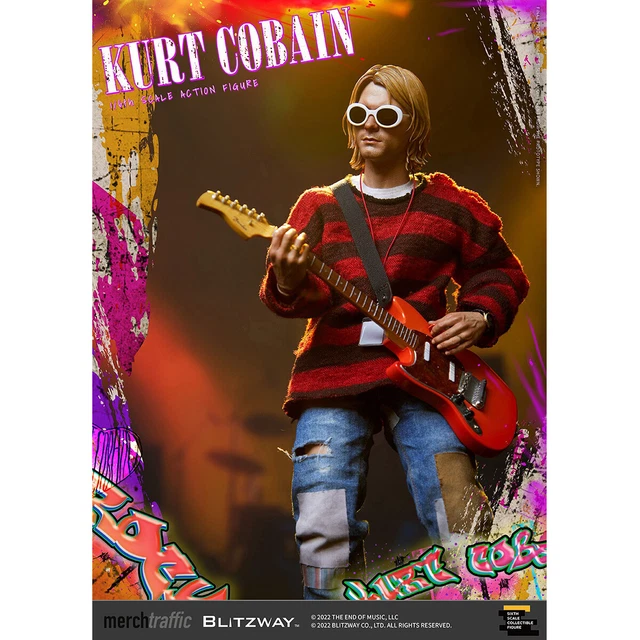 Pre-order BLITZWAY BW-UMS 11701 1/6 Scale Kurt Cobain Action Figure Model