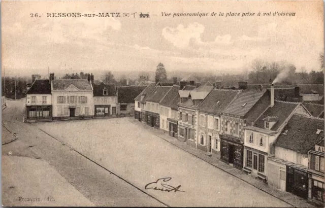 *47059 cpa 60 Ressons sur Matz - vue panoramique
