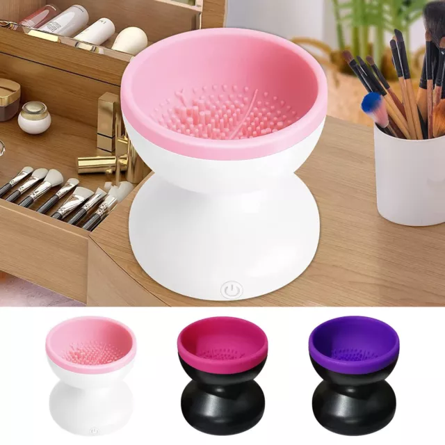 Electric Makeup Brush Cleaner Machine - Make Up Brush Cleansers Solution Brush