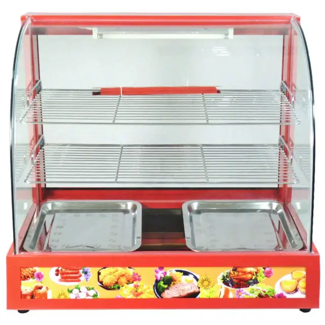 Kukoo - Vitrine Chauffe-Plats Électrique 60cm