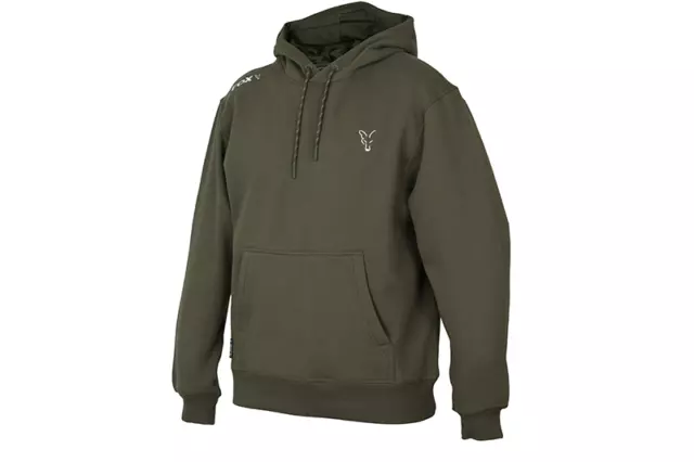 Fox Collection Hoody Green / Silver Gr. S M L XL XXL XXXL Sweatshirt Pulli NEW