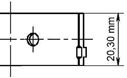 KOLBENSCHMIDT 77268610 Pleuellagersatz für OPEL ZAFIRA B (A05) Astra G CC (T98)